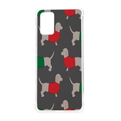 Cute Dachshund Dogs Wearing Jumpers Wallpaper Pattern Background Samsung Galaxy S20plus 6 7 Inch Tpu Uv Case by Amaryn4rt