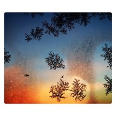 Hardest-frost-winter-cold-frozen Two Sides Premium Plush Fleece Blanket (small) by Amaryn4rt