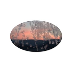 Hardest-frost-winter-cold-frozen Sticker Oval (100 Pack) by Amaryn4rt