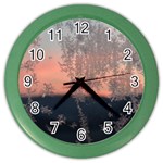 Hardest-frost-winter-cold-frozen Color Wall Clock Front