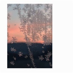 Hardest-frost-winter-cold-frozen Large Garden Flag (two Sides) by Amaryn4rt