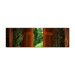 Beautiful World Entry Door Fantasy Sticker (bumper) by Amaryn4rt