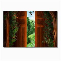 Beautiful World Entry Door Fantasy Postcards 5  X 7  (pkg Of 10) by Amaryn4rt