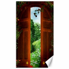 Beautiful World Entry Door Fantasy Canvas 40  X 72  by Amaryn4rt