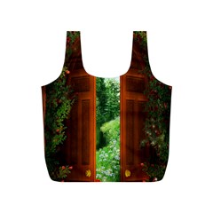 Beautiful World Entry Door Fantasy Full Print Recycle Bag (s) by Amaryn4rt