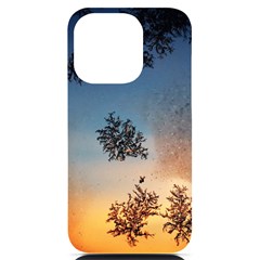 Hardest-frost-winter-cold-frozen Iphone 14 Pro Black Uv Print Case by Amaryn4rt