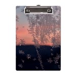 Hardest-frost-winter-cold-frozen A5 Acrylic Clipboard Front