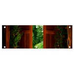 Beautiful World Entry Door Fantasy Banner and Sign 6  x 2  Front