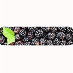 Blackberries-background-black-dark Large Bar Mat by Amaryn4rt