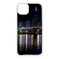 Cleveland Building City By Night Iphone 14 Plus Tpu Uv Print Case by Amaryn4rt