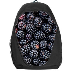 Blackberries-background-black-dark Backpack Bag by Amaryn4rt