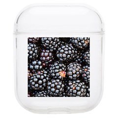 Blackberries-background-black-dark Airpods 1/2 Case by Amaryn4rt