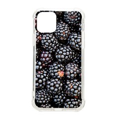 Blackberries-background-black-dark Iphone 11 Pro 5 8 Inch Tpu Uv Print Case by Amaryn4rt