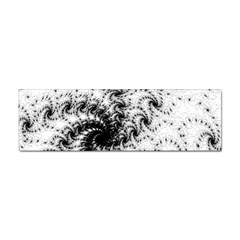 Fractal Black Spiral On White Sticker Bumper (100 Pack) by Amaryn4rt