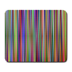 Striped-stripes-abstract-geometric Large Mousepad by Amaryn4rt