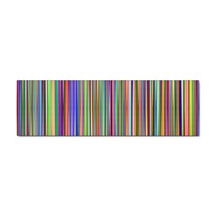 Striped-stripes-abstract-geometric Sticker Bumper (10 Pack) by Amaryn4rt