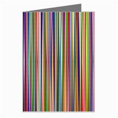 Striped-stripes-abstract-geometric Greeting Card by Amaryn4rt