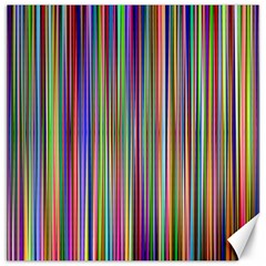 Striped-stripes-abstract-geometric Canvas 20  X 20  by Amaryn4rt