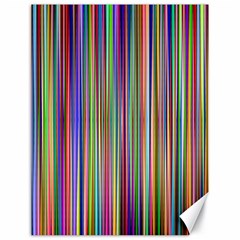 Striped-stripes-abstract-geometric Canvas 18  X 24  by Amaryn4rt