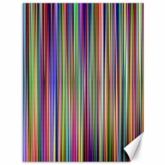 Striped-stripes-abstract-geometric Canvas 36  X 48  by Amaryn4rt