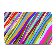 Multi-color Tangled Ribbons Background Wallpaper Plate Mats