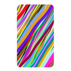 Multi-color Tangled Ribbons Background Wallpaper Memory Card Reader (rectangular) by Amaryn4rt