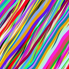 Multi-color Tangled Ribbons Background Wallpaper Play Mat (rectangle) by Amaryn4rt