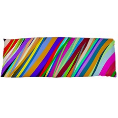 Multi-color Tangled Ribbons Background Wallpaper Body Pillow Case (dakimakura) by Amaryn4rt