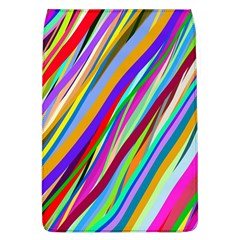 Multi-color Tangled Ribbons Background Wallpaper Removable Flap Cover (l) by Amaryn4rt