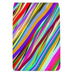 Multi-color Tangled Ribbons Background Wallpaper Removable Flap Cover (L) Front