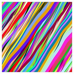 Multi-color Tangled Ribbons Background Wallpaper Lightweight Scarf 