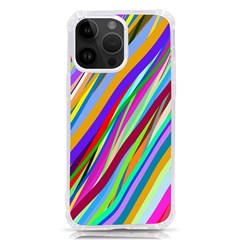 Multi-color Tangled Ribbons Background Wallpaper Iphone 14 Pro Max Tpu Uv Print Case by Amaryn4rt