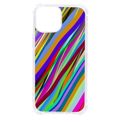 Multi-color Tangled Ribbons Background Wallpaper Iphone 13 Mini Tpu Uv Print Case by Amaryn4rt