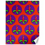 Christmas Candles Seamless Pattern Canvas 12  x 16  11.86 x15.41  Canvas - 1