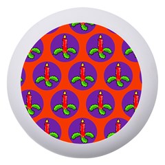 Christmas Candles Seamless Pattern Dento Box With Mirror by Amaryn4rt