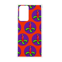 Christmas Candles Seamless Pattern Samsung Galaxy Note 20 Ultra Tpu Uv Case by Amaryn4rt