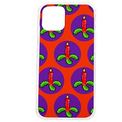 Christmas Candles Seamless Pattern Iphone 12 Pro Max Tpu Uv Print Case by Amaryn4rt