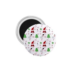 Santa Claus Snowman Christmas Xmas 1 75  Magnets by Amaryn4rt