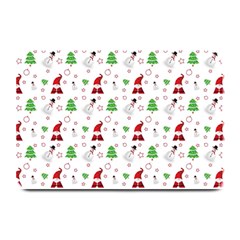 Santa Claus Snowman Christmas Xmas Plate Mats