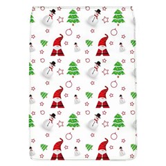 Santa Claus Snowman Christmas Xmas Removable Flap Cover (l) by Amaryn4rt