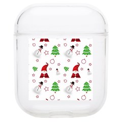 Santa Claus Snowman Christmas Xmas Airpods 1/2 Case by Amaryn4rt