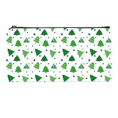 Christmas Trees Pattern Design Pattern Pencil Case by Amaryn4rt