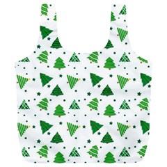 Christmas Trees Pattern Design Pattern Full Print Recycle Bag (xl) by Amaryn4rt