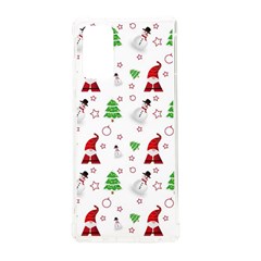 Santa Claus Snowman Christmas Xmas Samsung Galaxy Note 20 Tpu Uv Case by Amaryn4rt