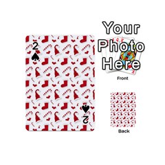 Christmas Template Advent Cap Playing Cards 54 Designs (mini) by Amaryn4rt