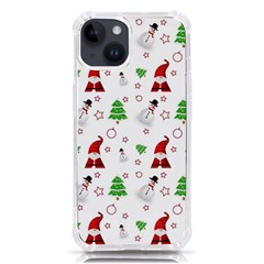 Santa Claus Snowman Christmas Xmas Iphone 14 Tpu Uv Print Case by Amaryn4rt