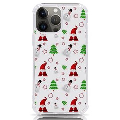 Santa Claus Snowman Christmas Xmas Iphone 13 Pro Max Tpu Uv Print Case by Amaryn4rt