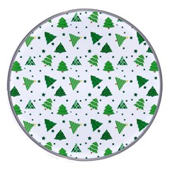 Christmas Trees Pattern Design Pattern Wireless Fast Charger(white) by Amaryn4rt