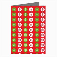 Festive Pattern Christmas Holiday Greeting Card by Amaryn4rt