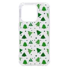 Christmas Trees Pattern Design Pattern Iphone 14 Pro Tpu Uv Print Case by Amaryn4rt